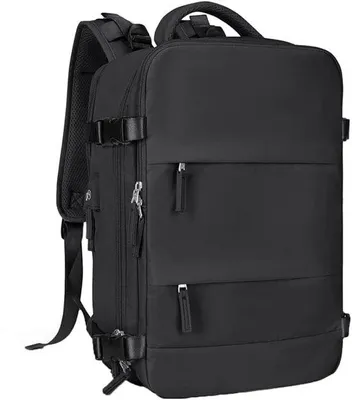 Produktbild von Grosse schwarze Wanderrucksacktasche