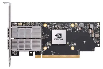Image de NVIDIA ConnectX-7 - Adaptateur réseau - PCIe 5.0 x16 - 400Gb Ethernet / 400Gb InfiniBand OSFP x 1