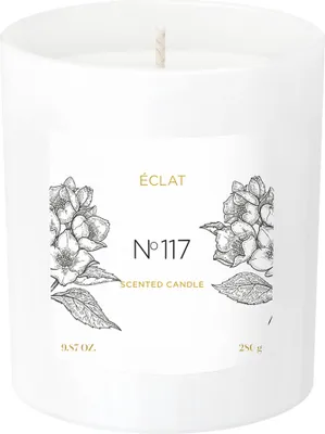 Produktbild von ÉCLAT 117 Duftkerze – Sojawachs, vegan, Brenndauer bis zu 45h, 280g