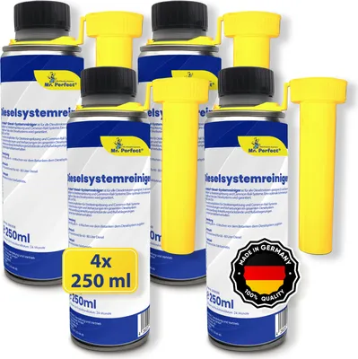 Produktbild von Mr. Perfect Dieselsystemreiniger 4x 250ml Kraftstoffadditiv Diesel Systempflege