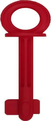 Produktbild von Big 8000E1303008 - Kupplungsstift (Rot) Für Big Anhänger / Bobby Car - Neu