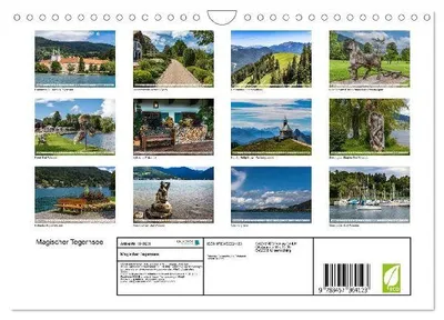 Produktbild von Magischer Tegernsee (Wandkalender 2026 DIN A4 quer), CALVENDO Monatskalender
