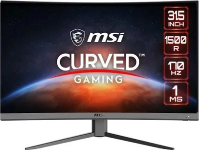 Image de Écran PC Gamer Incurvé MSI Optix G32CQ4 E2, 31,5" WQHD, 170Hz, 1ms, Dalle VA