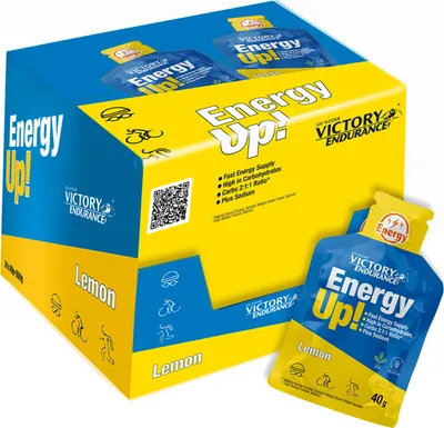 Produktbild von Weider Victory Endurance Energy Up Gel (24x40g) Lemon - Energie & Ausdauer - Energie-Gel