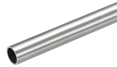 Edelstahlrohr Ø 12,7 mm, 1 mm Wand, 300 mm Länge