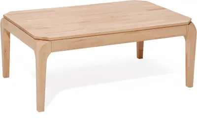 Produktbild von Couchtisch Tisch ARNORA Wildeiche Massivholz 110x70 cm