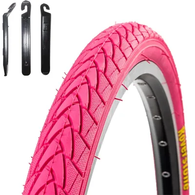 Produktbild von 1 x Roverstone Fahrradreifen 28 x 1,40 (37-622) Rosa inkl. Reifenheber