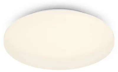 Zdjęcie produktu dla Lampa sufitowa LED do łazienki BRILONER CASE, bryzgoszczelna IP44, ciepłe białe światło, biały, 34 x 6 cm