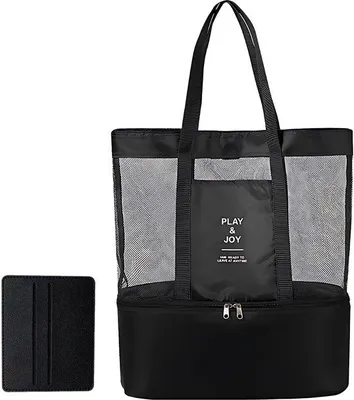 Produktbild von XXL Strandtasche für Familie, Reisen, Shoppen, Picknick, Sport