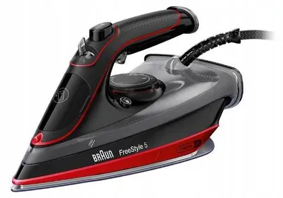 Obrázek produktu pro Napařovací žehlička Braun Si5057rd, 2700 W, s funkcí Turbo a ochranou proti kapání