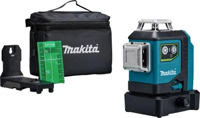 Image de Laser 4 Lignes horizontales et 4 Lignes verticales 360° Vert - MAKITA - sans batterie, ni chargeur - SK700GD