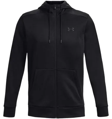 Produktbild von Under Armour - Hoodie mit durchgehendem Reißverschluss für Herren, Fleece GT36897 (XL) (Schwarz)
