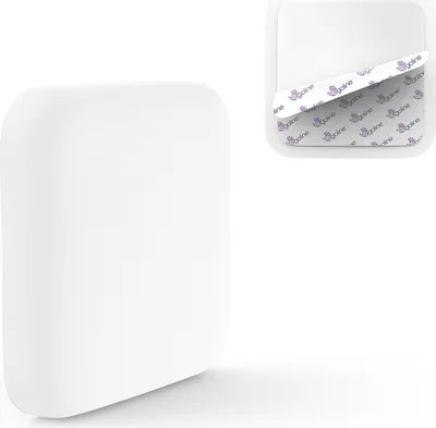 Produktbild von Weiß Türstopper für die Wand, Wand-Puffer, Türpuffer, Wandschutz, Wand-Stopper - selbstklebend