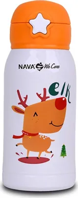 Obrázok produktu pre Detská termoska NAVA 500 ml – biela