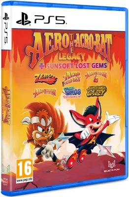 Produktbild von Aero the Acro-Bat Legacy + Sonsoft Lost Gems Spiel für PS5 - NEU &