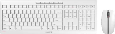 Immagine prodotto di Cherry Stream Desktop - Dimensioni complete (100%) - Senza fili - RF Wireless - QWERTY - Grigio - Mouse incluso