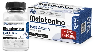Immagine prodotto di Sanavita Melatonina 100 Compresse