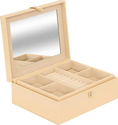 Produktbild von Atmosphera createur d'interieur - Schmuckschatulle hanifa beige l235cm