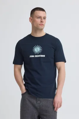 Produktbild von Blend BHKarter Herren T-Shirt Kurzarm Shirt 100% Baumwolle Regular Fit