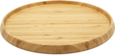 Image de Bredemeijer Plateau rond en bambou naturel 350x350x22mm 174002