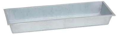 Produktbild von Romberg Zink Anzuchtschale L (57,8 × 19,2 × 6,7 cm, verzinkt, Anzucht Pflanzen)