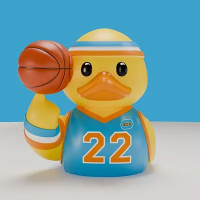 Produktbild von Sports Tubbz Mini PVC Figur Basketball 5 cm
