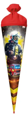Immagine prodotto di ROTH 677478 ROTH Schultüte "Feuerwehrmann", rund, 700 mm