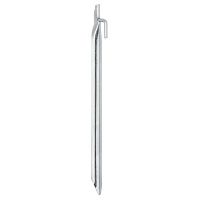 Immagine prodotto di Picchetti Tenda 24 pz Forma di V 29,5 cm Ø20 mm Acciaio Zincato
