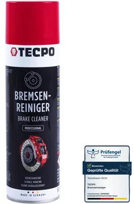 Produktbild von TECPO Bremsenreiniger 500ml Universal Teilereiniger 360° Ventil Power Brake Cleaner Acetonfrei Reiniger Entfetter Korrosionsschutz