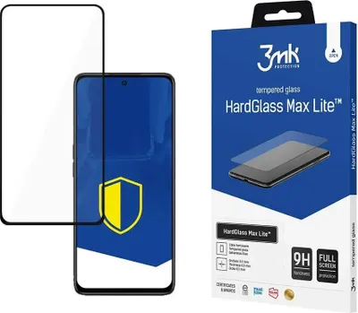 Produktbild von 3mk Display Gehärtetes Glas HardGlass Max Lite für Oppo A58 4G 0,3mm 9H