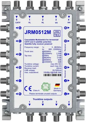 Produktbild von Jultec Multischalter JRM0512M 5 auf 12 Kaskade