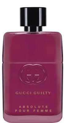 Zdjęcie produktu dla Gucci Guilty Absolute Pour Femme, Kobiety, 50 ml, Butelka jednorazowa, Spray, ALCOHOL DENAT. AQUA (WATER), PARFUM (FRAGRANCE,) ETHYLHEXYL METHOXYCINNAMATE, DIETHYLAMINO,...