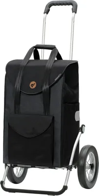 Zdjęcie produktu dla Andersen SHOPPER MANUFAKTUR Wózek na zakupy Royal Shopper Senta 2.0 Czarny czarny 107cm