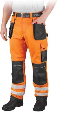 Produktbild von Warnschutzhose mit Reflektionsstreifen orange 62