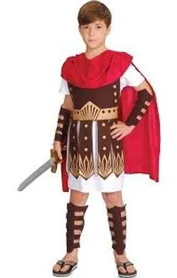 Productafbeelding van Carnaval kostuum gladiator maat 8-10 jaar
