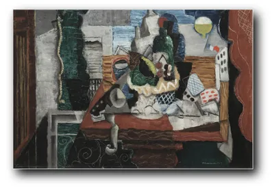 Immagine prodotto di Stampa artistica "Nachtcafé" di Louis Marcoussis – 30 x 45 cm – non incorniciata