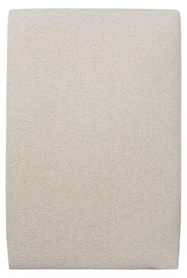 Produktbild von Kopfteil gepolstertes – hellbeiger Bouclé-Stoff - 90 cm