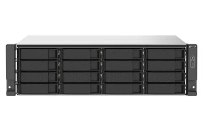 Zdjęcie produktu dla QNAP TS-1673AU-RP-16G, NAS, Rack (3U), Ryzen Embedded, V1500B, 16 GB, DDR4
