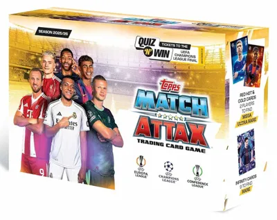 Produktbild von Topps UEFA Champions League Match Attax 2025/26 Sammelkartenspiel (170 Karten)