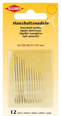 Zdjęcie produktu dla KLEIBER 69909 Zestaw igieł do szycia ręcznego KLEIBER, 12 sztuk