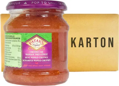 Produktbild von Patak´s Hot Mango Chutney 6x340g