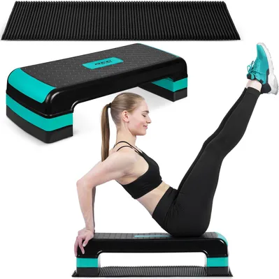 Produktbild von Neo-Sport Übung Schritt 3 Stufen NS-402 türkis