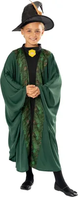 Immagine prodotto di Costume da Harry Potter ''Professoressa McGonagall'' - Bambini BN5510 (128-140) (Verde)
