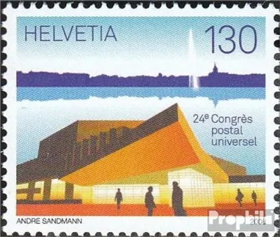 Produktbild von Briefmarken Schweiz 2008 Mi 2067 (kompl.Ausg.) gestempelt Weltpostkongress