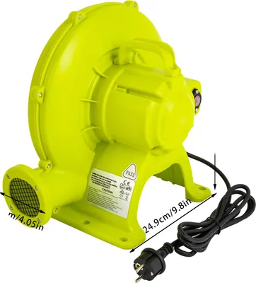 Image de Soufflerie, pompe à air puissante, polyvalente pour jouets gonflables, verte