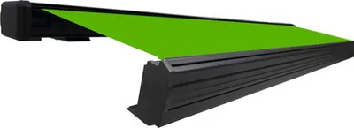 Produktbild von SOLUNA Kassettenmarkise Exquisit 3x2,5 Dessin S2246 Gestell DB703 dunkelgrau Antrieb links inkl. Motor und Wandschalter