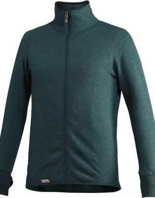 Produktbild von Woolpower Merino Mid Layer Full Zip Jacket 400 - Waldgrün