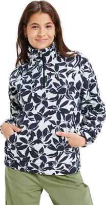 Produktbild von Roxy Live Out Loud Fleece Jacke Weiß S Frau Weiß S