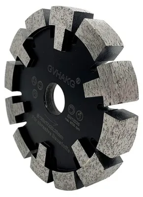 Image de Disque de tronçonnage diamanté de 120 mm pour béton et asphalte, largeur de 17 mm, alésage de 22,23 mm