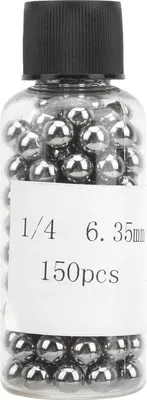Image de 150pcs Boule de Roulement de Vélo 304 Acier Inoxydable Accessoires de Matériel Industriel 1/4in